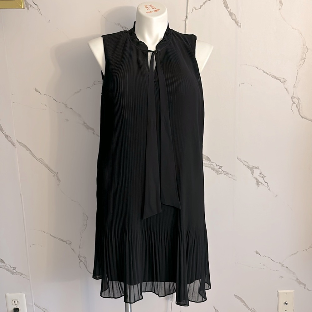 Black Midi Sleeveless Dress | 14